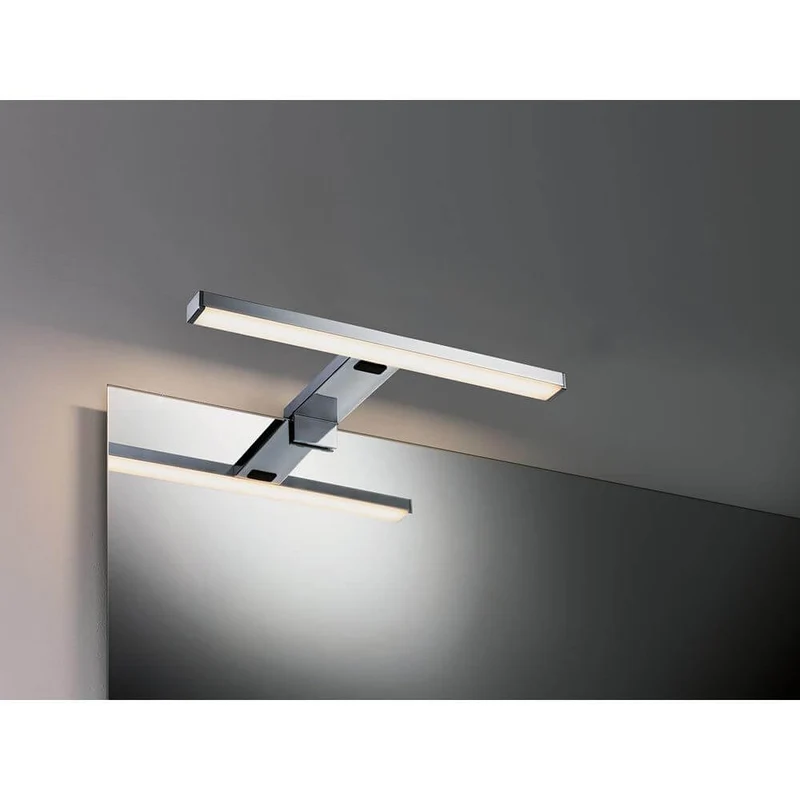 LED HomeSpa Spiegelleuchte Selo Weiß, Chrom