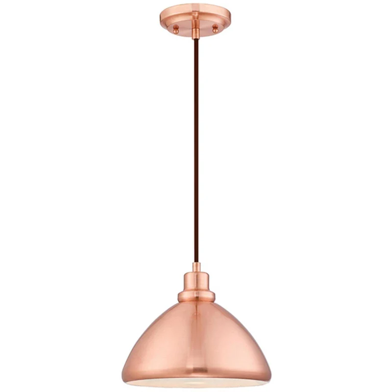 B-Ware Westinghouse 6103940 Hängeleuchte Hängeleuchte Lampe Leuchte E27 kupfer gebürste