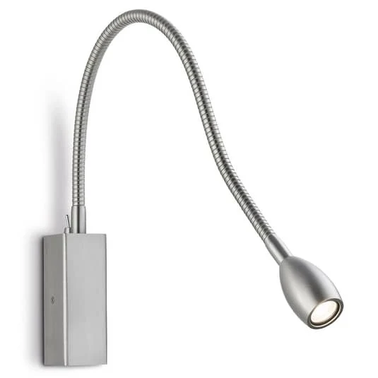 B-Ware Knapstein LED-Wandleuchte Medusa Wandleuchte Wandlicht mit Flexarm und Schalter