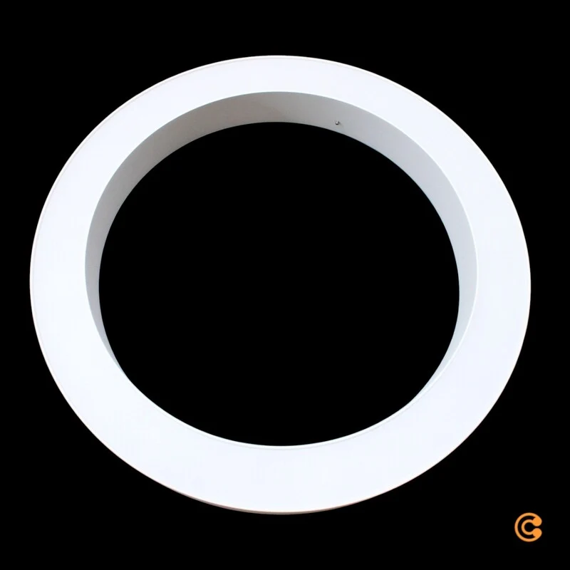 B-Ware Paul Neuhaus Deckenleuchte LED PURE Lines Round Fernbedienung Schneeweiß 35 cm