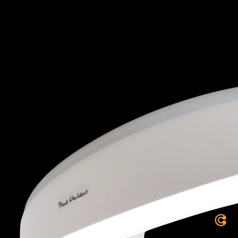 B-Ware Paul Neuhaus Deckenleuchte LED PURE Lines Round Fernbedienung Schneeweiß 35 cm