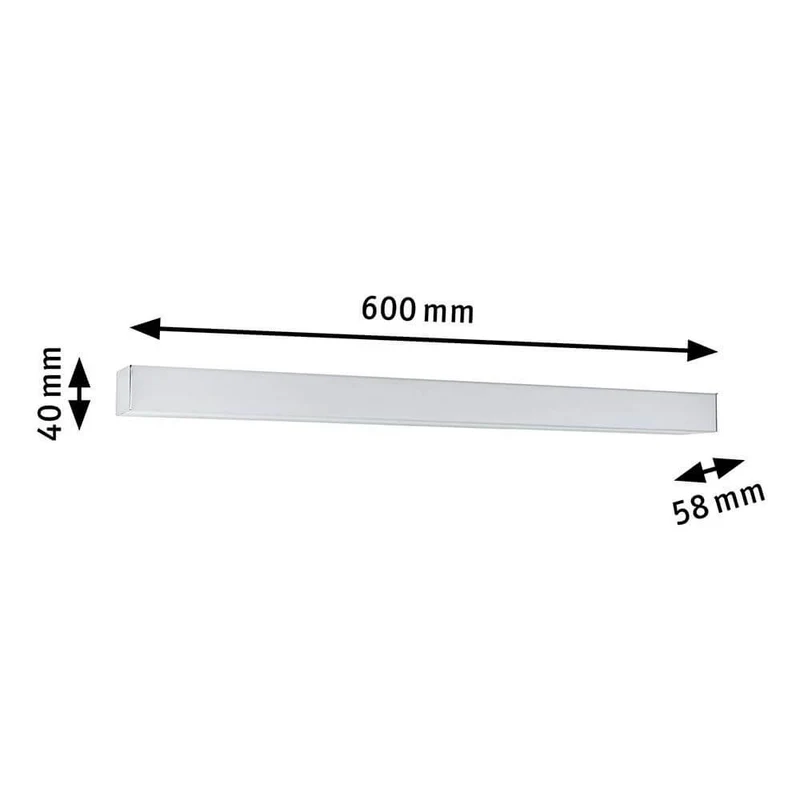 LED HomeSpa Spiegelleuchte Tova CCT-Dimmbar