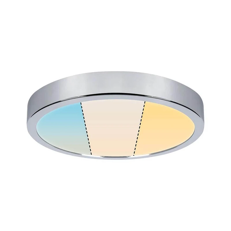LED HomeSpa Panel Aviar Dim-to-Warm Weiß, Chrom