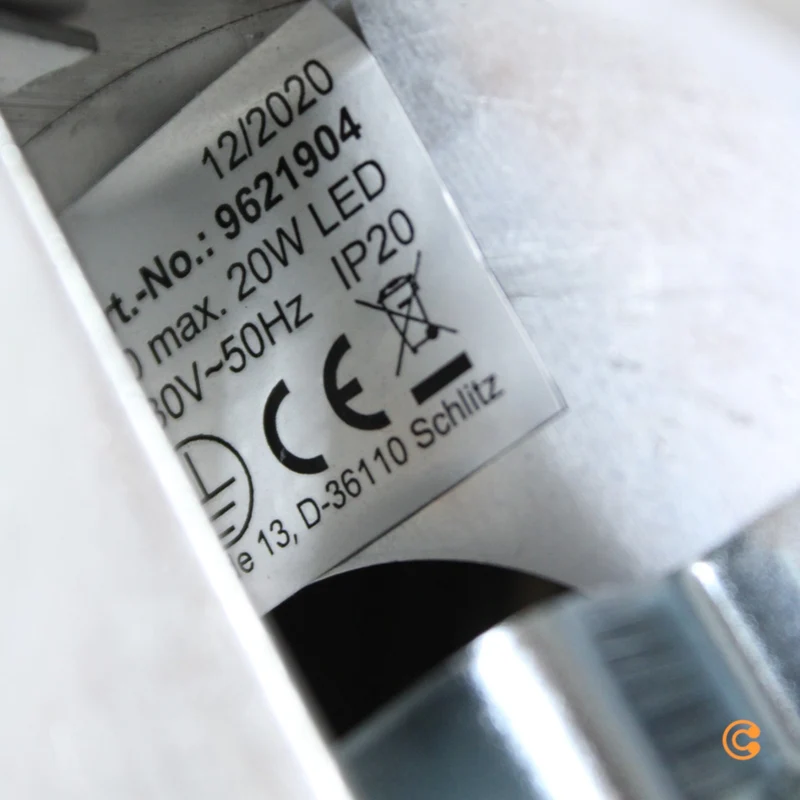 B-Ware Arcchio Downlight Spotleuchte Leuchte GU10 LED Rosalie rund Silber dimmbar
