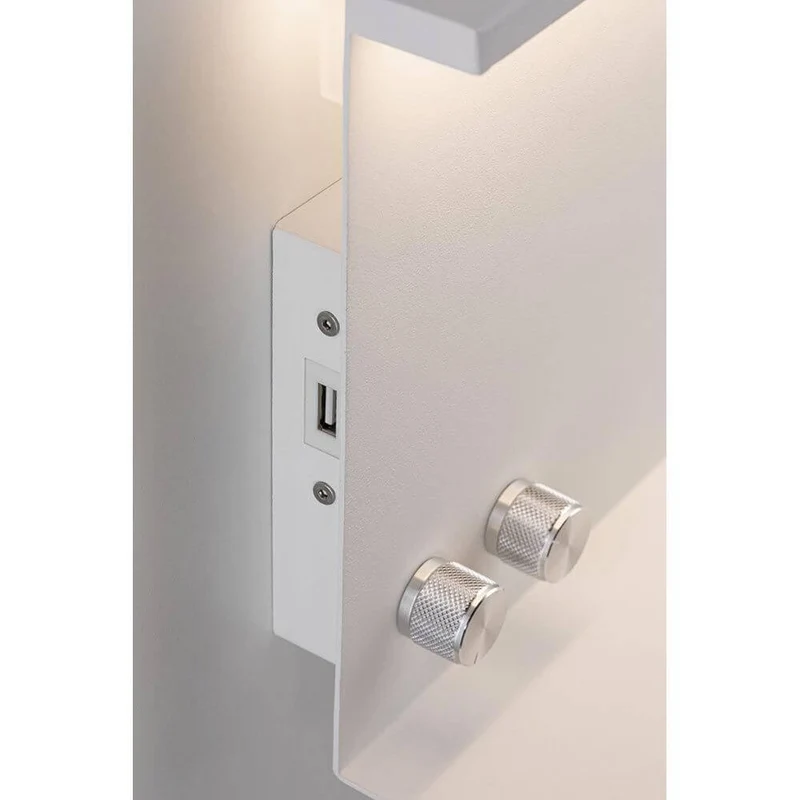 LED Wandlampe Jarina mit Ablage + USB Dimmbar