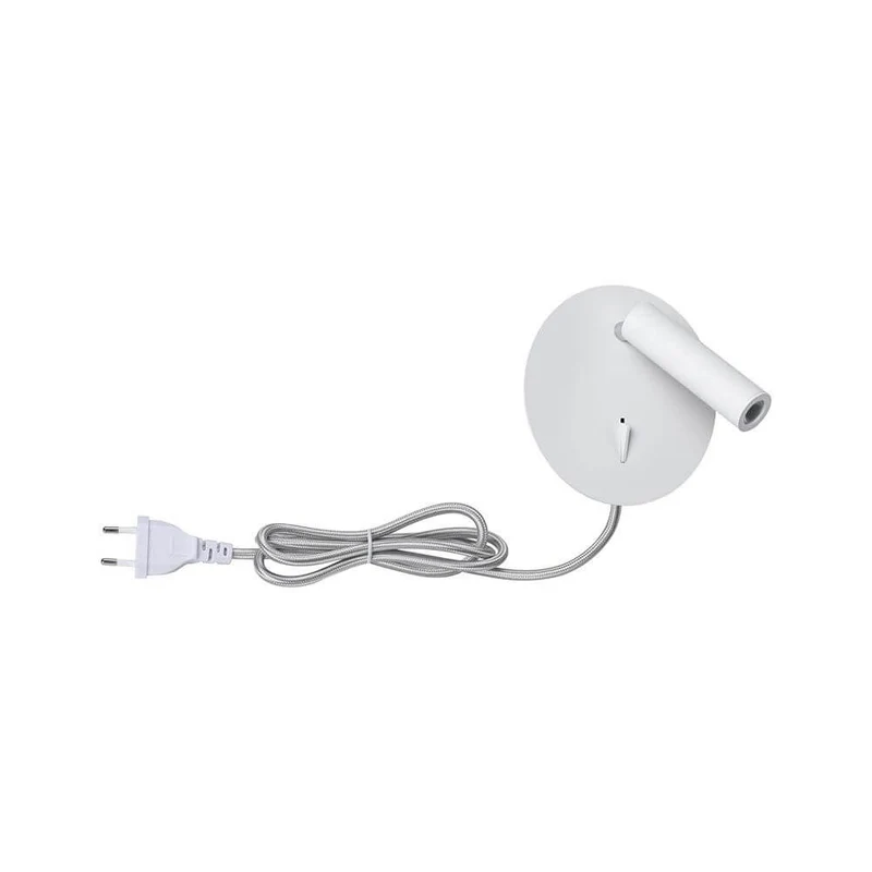 LED Lese- & Wandleuchte Tabari Weiß, Chrom