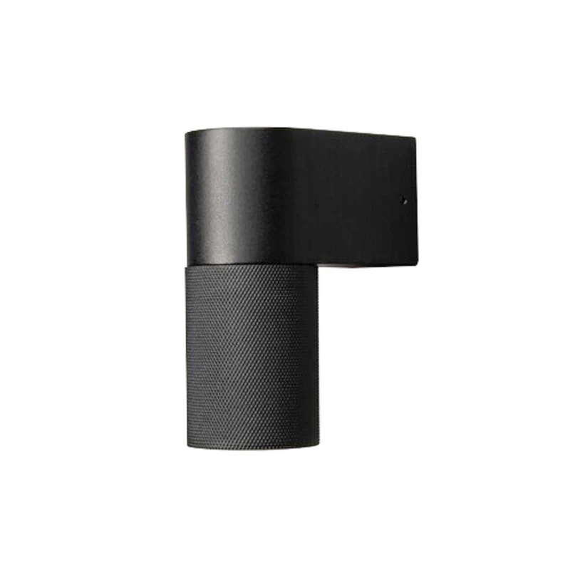 B-Ware Konstsmide Außenwandleuchte Außenlampe Temi Schwarz Aluminium Wandlampe