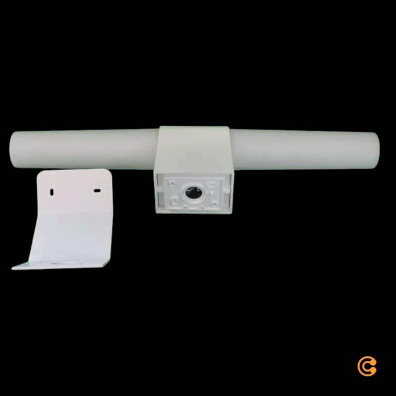 B-Ware Wandleuchte Badleuchte nordlux LED Leuchte Helva Double Basic weiß Kunststoff