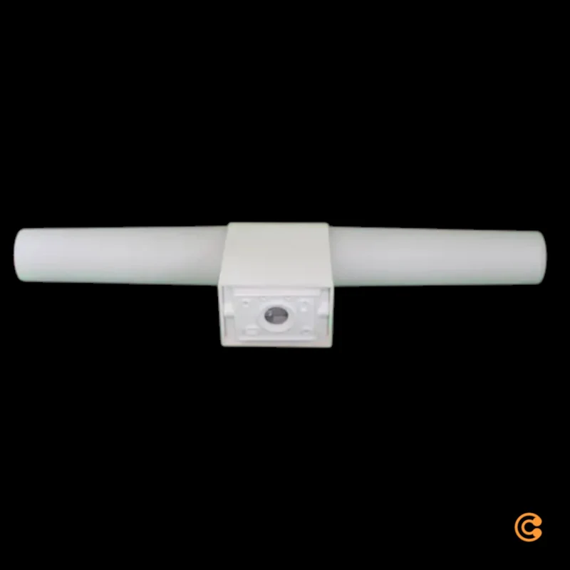 B-Ware Wandleuchte Badleuchte nordlux LED Leuchte Helva Double Basic weiß Kunststoff
