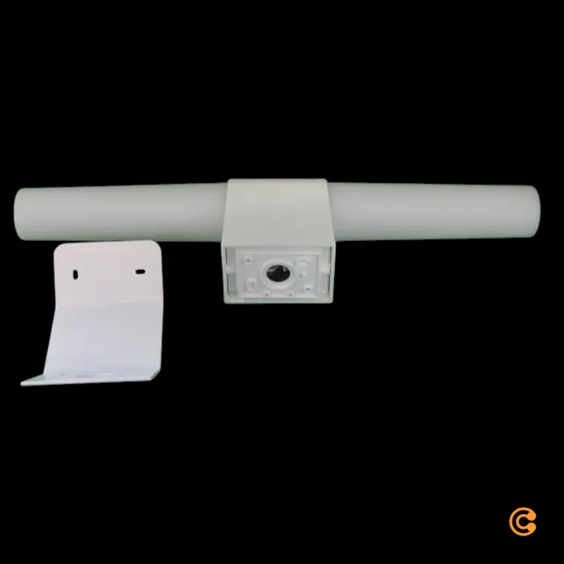 B-Ware Wandleuchte Badleuchte nordlux LED Leuchte Helva Double Basic weiß Kunststoff