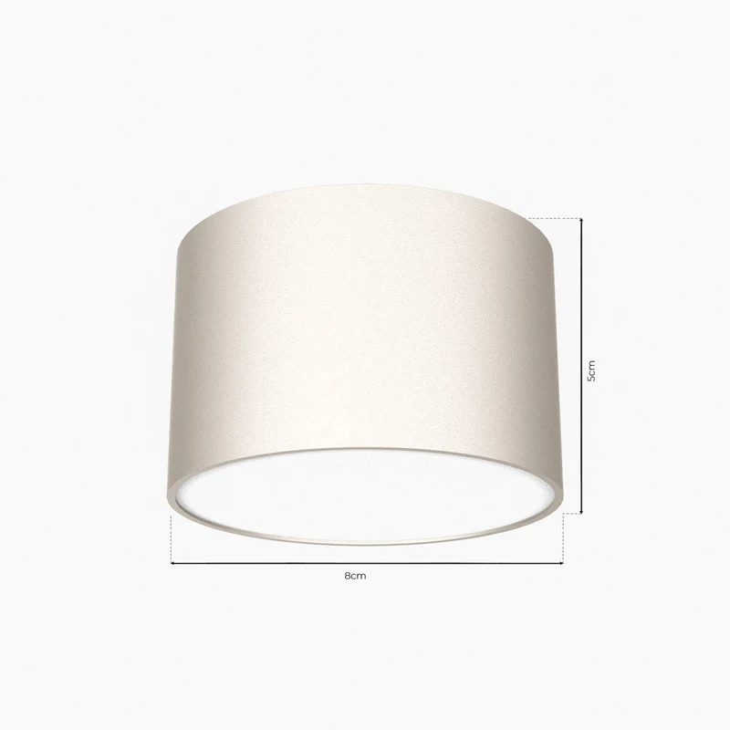 2x B-Ware Milagro Deckenleuchte Cloudy Deckenlampe Spotlampe Spotleuchte GX53 weiß 2 STÜCK