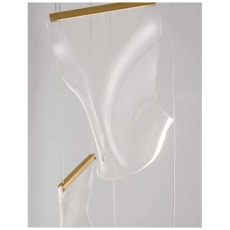 Siderno LED Hängeleuchte Aufhängung Acryl