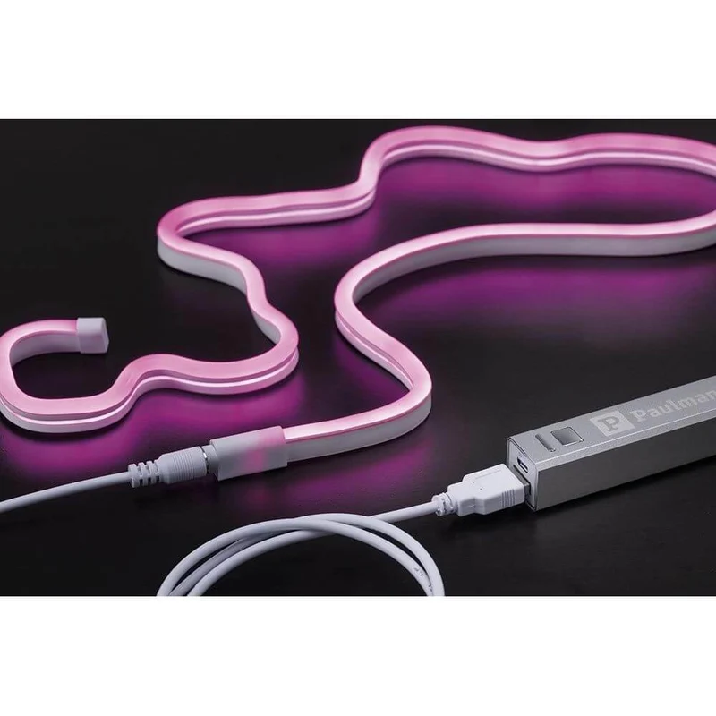 USB-LED Strip Neon Colorflex Grün 1m