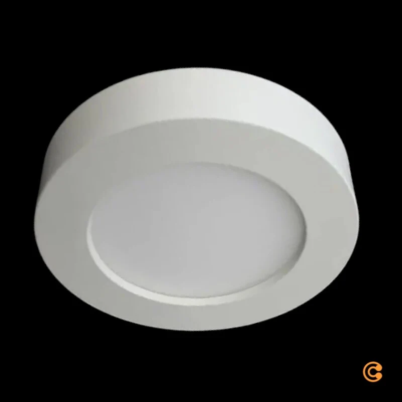 B-Ware Esra LED-Deckenleuchte Deckenlampe Badezimmerlampe Badleuchte Weiß Chromoptik