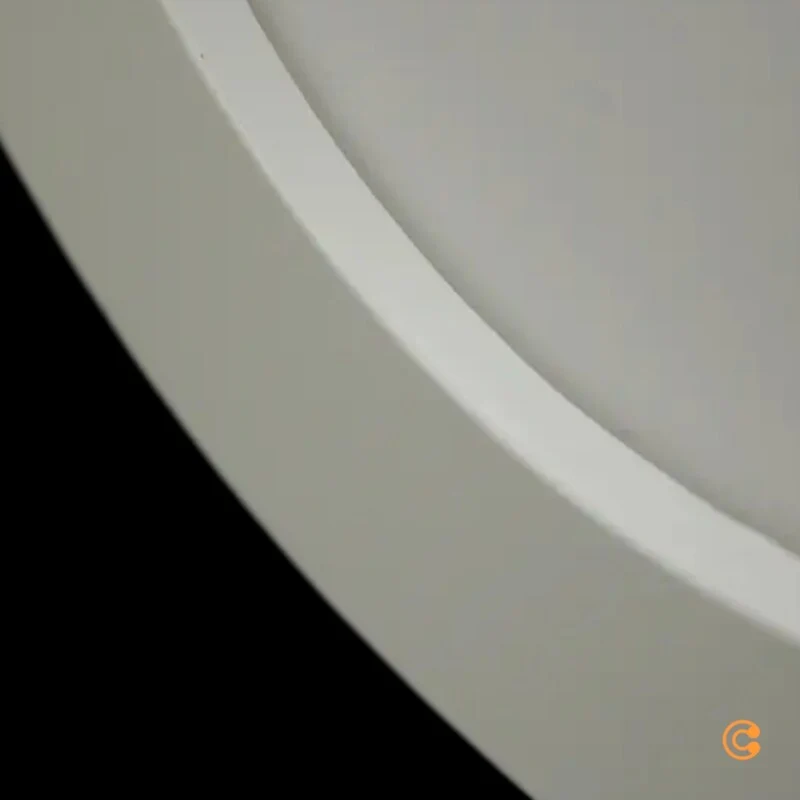 B-Ware Esra LED-Deckenleuchte Deckenlampe Badezimmerlampe Badleuchte Weiß Chromoptik