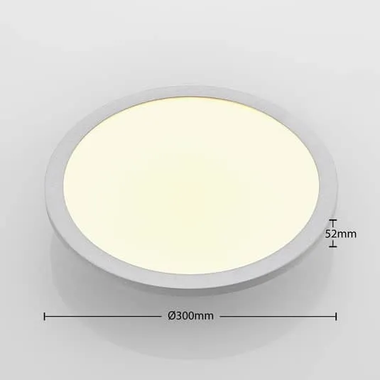 B-Ware Lindby Narima LED-Deckenlampe CCT Ø 30 cm Deckenlampe Decken-Lampe Leuchte 13W