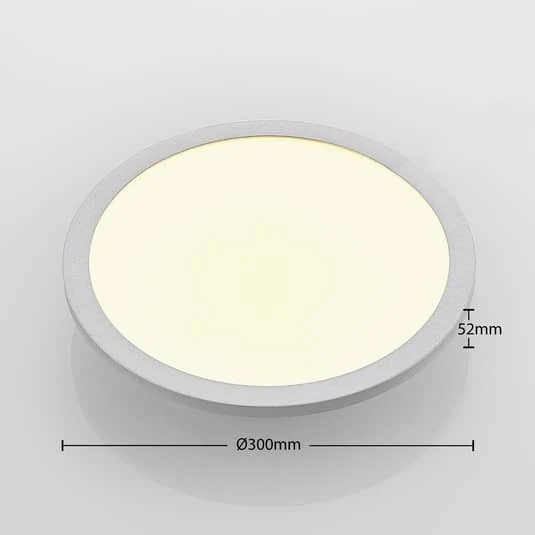 B-Ware Lindby Narima LED-Deckenlampe CCT Ø 30 cm Deckenlampe Decken-Lampe Leuchte 13W