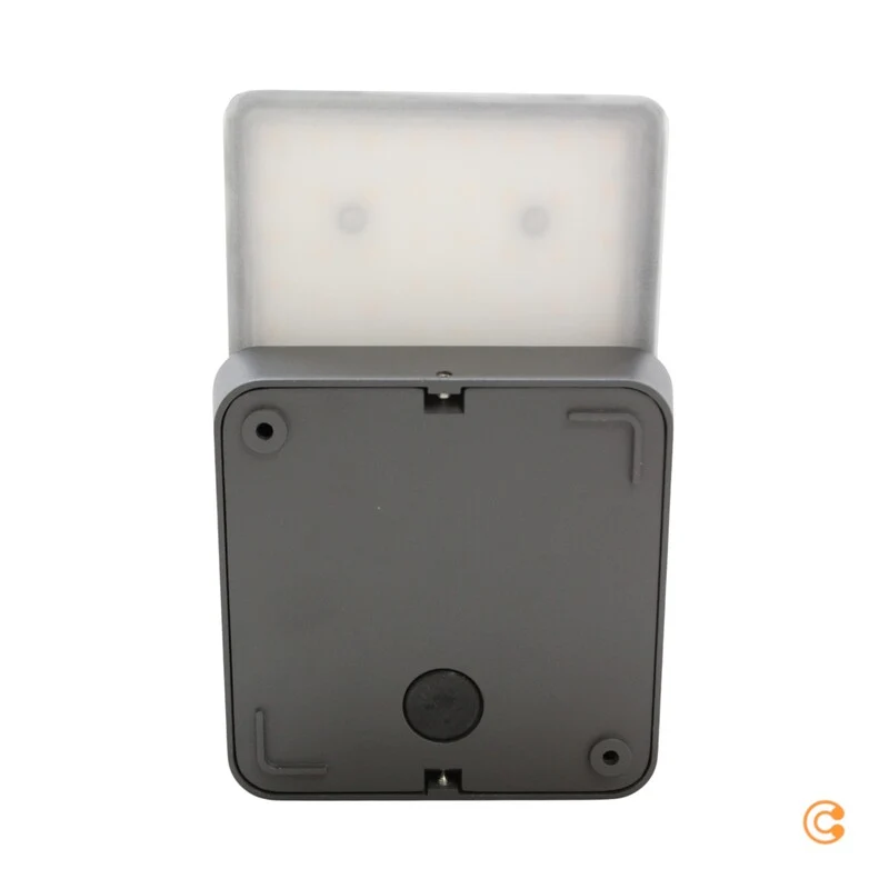 B-Ware Lindby Außenwandleuchte Wandlampe Kyani LED Anthrazit Dunkelgrau Warmweiß I805