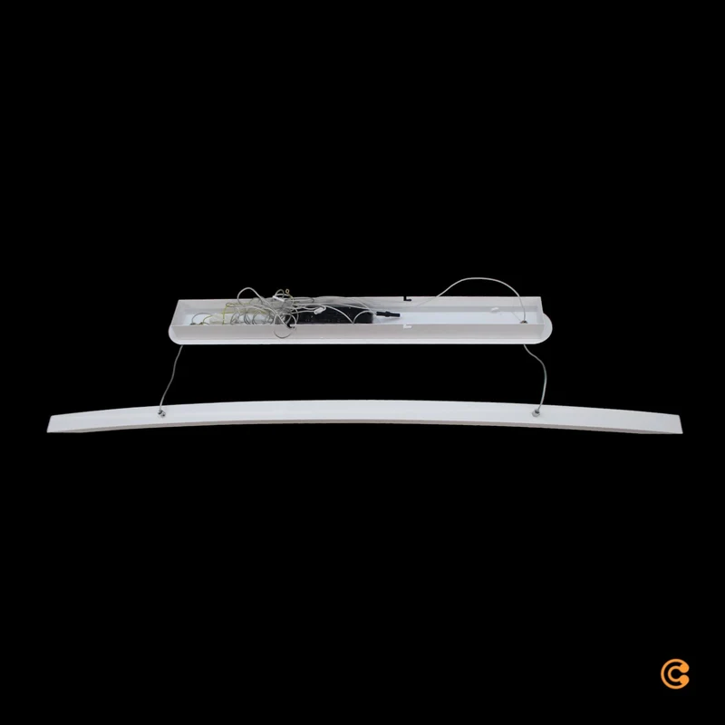 B-Ware FABAS LUCE LED-Hängeleuchte Cordoba Länge 110 cm Metall Holz dimmbar Deckenla363