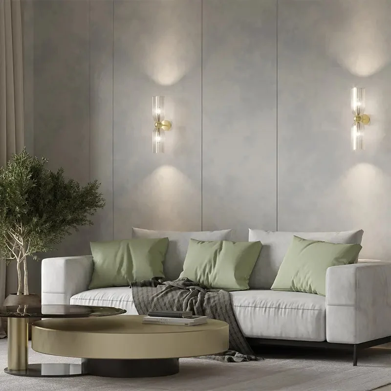 B-Ware Maytoni Wandleuchte Wandlampe Antic 2-flg Glas gold bernstein SIEHE TEXT/FOTO