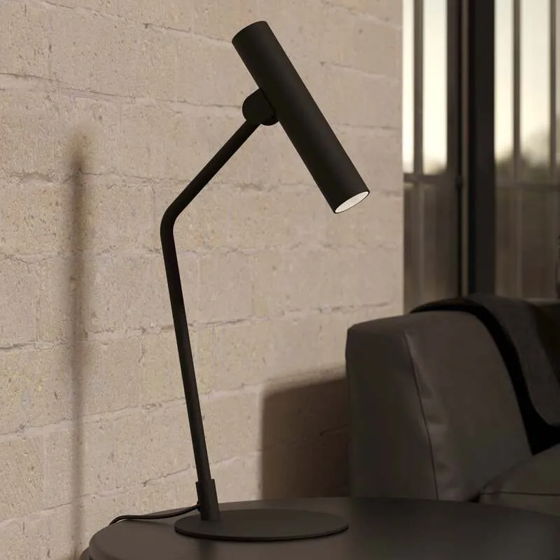 B-Ware Eglo Tischleuchte Nachttischlampe LED Almudaina schwarz Stahl 49 5 cm743