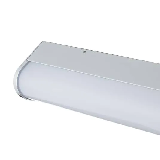 B-Ware Helestra Wandleuchte Wandlampe LED Ponto IP44 weiß chrom 90cm Badezimmer Lampe