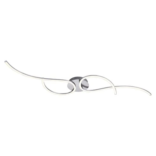 B-Ware Leuchten Direkt LED-Deckenlampe Tyler Deckenlicht dimmbar stahl SIEHE TEXT