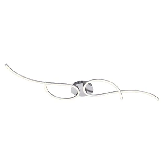 B-Ware Leuchten Direkt LED-Deckenlampe Tyler Deckenlicht dimmbar stahl SIEHE TEXT