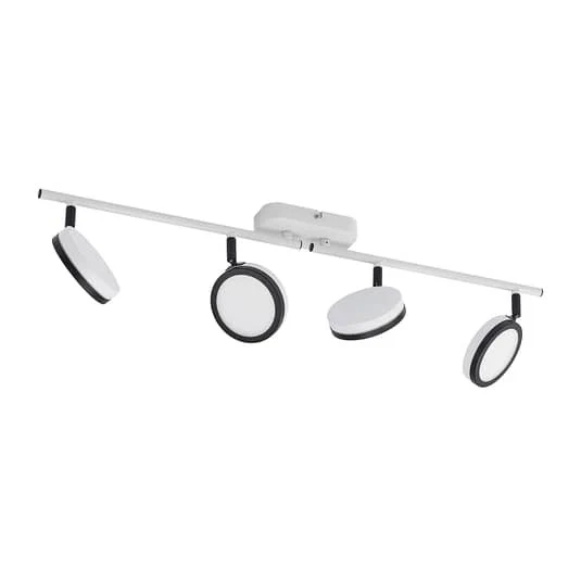 B-Ware Lindby Vesim LED-Strahler Deckenlampe Deckenlampe Deckenlicht weiß GX53 4-flg