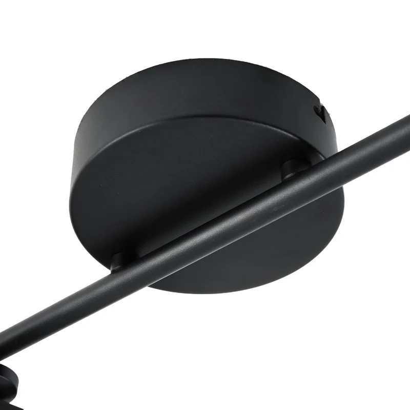 B-Ware Lindby Deckenleuchte Lichtleiste LED Lampe Eldrin Schwarz Wohnzimmer Esszimmer