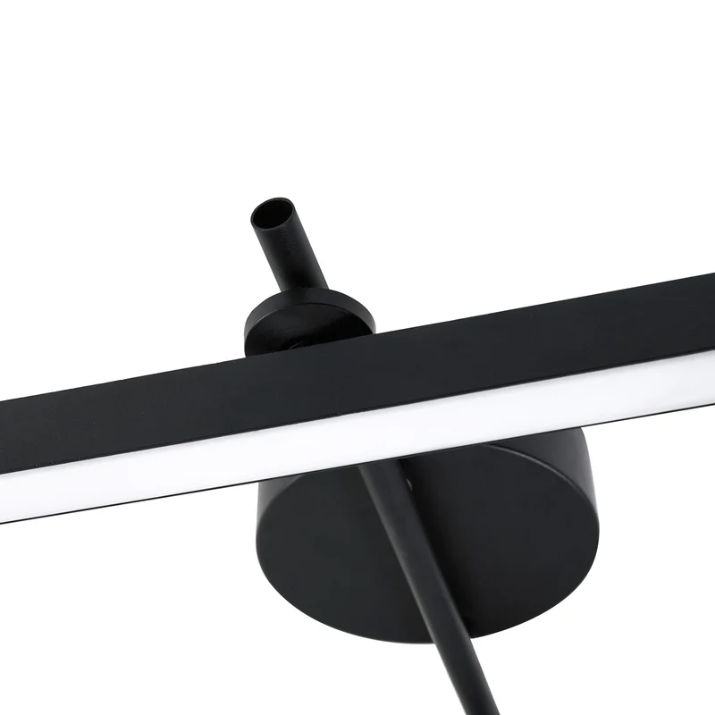 B-Ware Lindby Deckenleuchte Lichtleiste LED Lampe Eldrin Schwarz Wohnzimmer Esszimmer