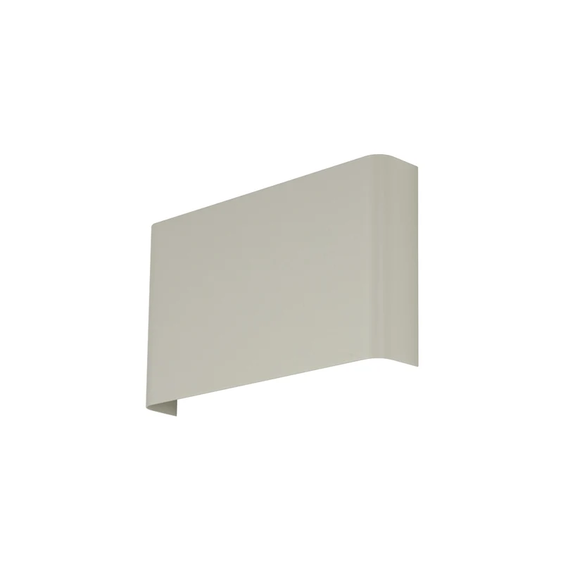 B-Ware Nowodvorski Lighting Wandleuchte Wandlampe Haga Hellgrau Stahl Leuchte