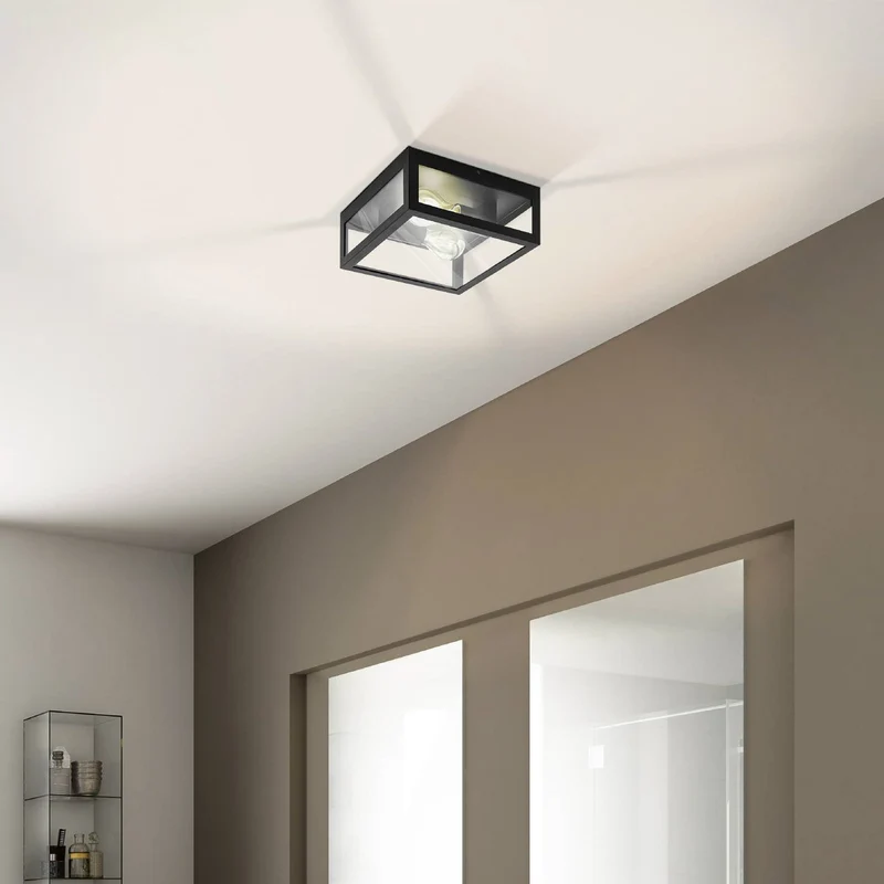 B-Ware EGLO Bad-Deckenlampe Amezola Deckenleuchte Licht E27 SIEHE TEXT/FOTO