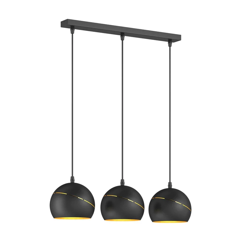 B-Ware Euluna Hängeleuchte Yoda Pendelleuchte Deckenlampe Leuchte dreiflammig linear