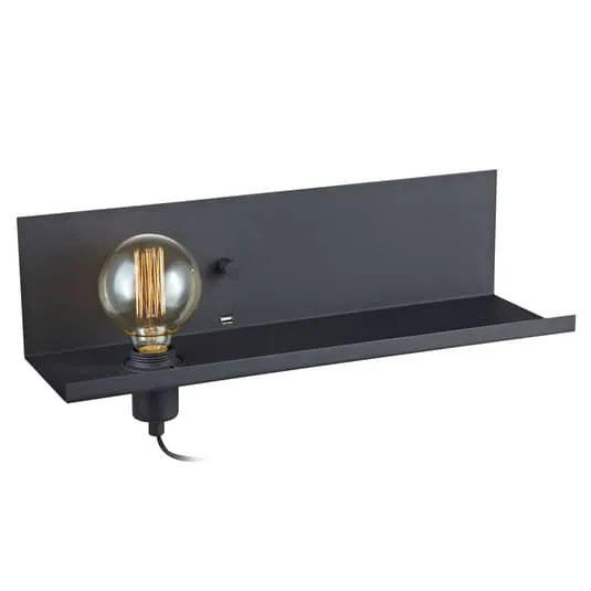 B-Ware Markslöjd Moderne Wandleuchte Wandleuchte Wandlicht Multi USB mit Ladeanschluss