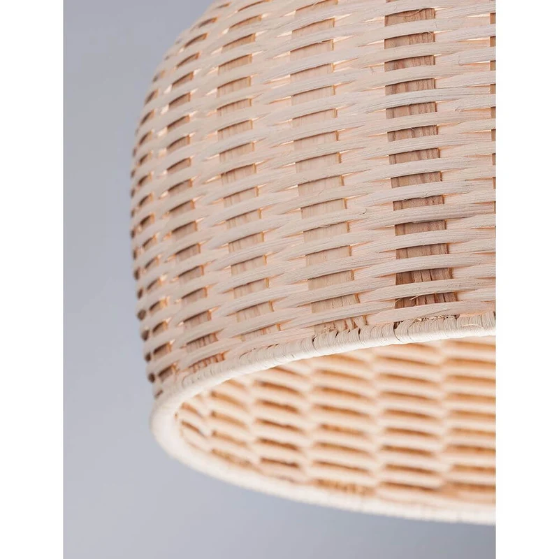 Mia Pendelleuchte Natur Rattan Ø 38,5cm