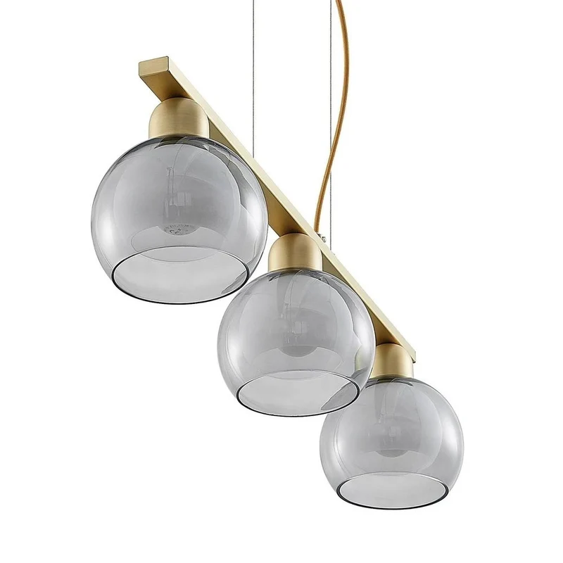 B-Ware Lucande Mylah Hängelampe 3fl Ø 14 cm Deckenlampe Deckenleuchte Leuchte Spot767