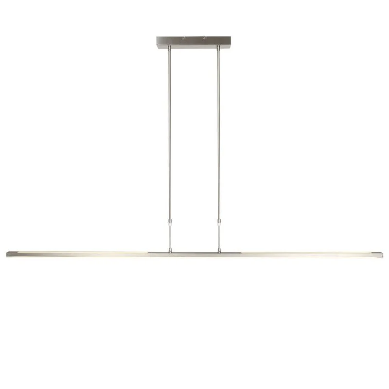 B-Ware Steinhauer Pendelleuchte Hängelampe Zelena LED Stahl Kunststoff Weiß dimmbar
