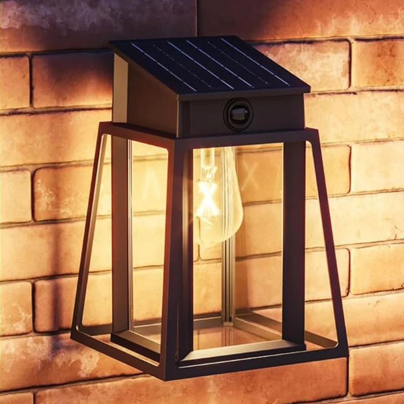 B-Ware Philips Wandleuchte Außenlampe Solarleuchte Ultra-Efficient schwarz SIEHE TEXT