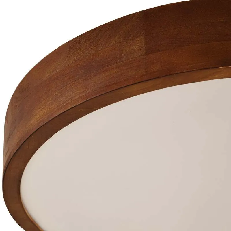 B-Ware Lindby Deckenleuchte Tanju Deckenlampe Leuchte E27 Walnussholz SIEHE TEXT/FOTO