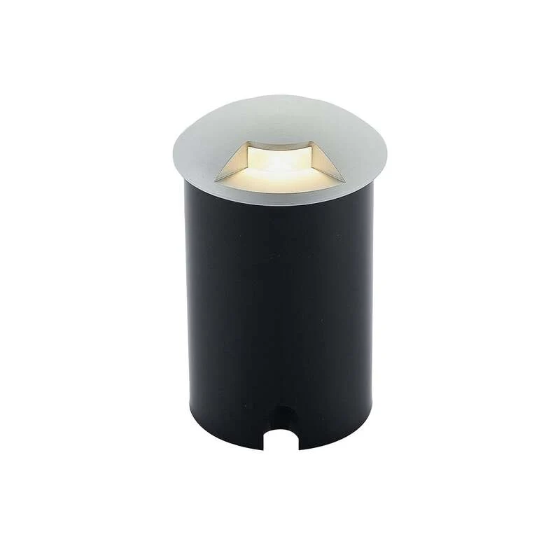 B-Ware Lucande Bodeneinbauleuchte Bartosz Aluminium Wegeleuchte Garten-Sockelleuch91