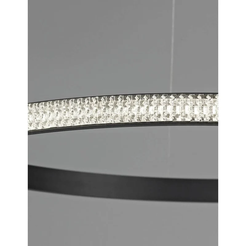 Nager LED Metall-Hängelampe Rund