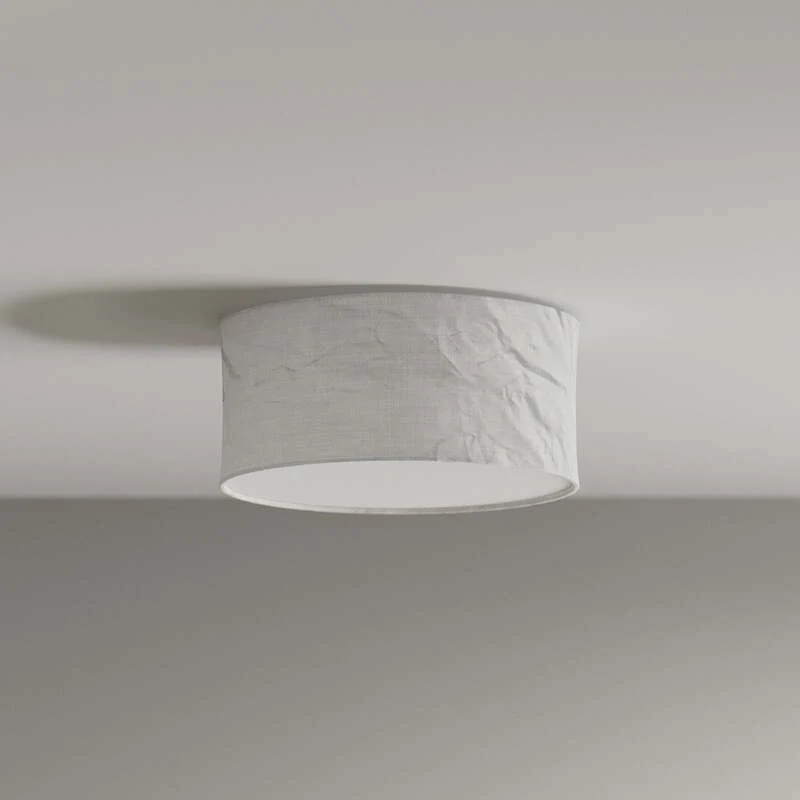 B-Ware By Rydéns Deckenleuchte Lampe Vita Leuchte Weiß Leinen Beleuchtung