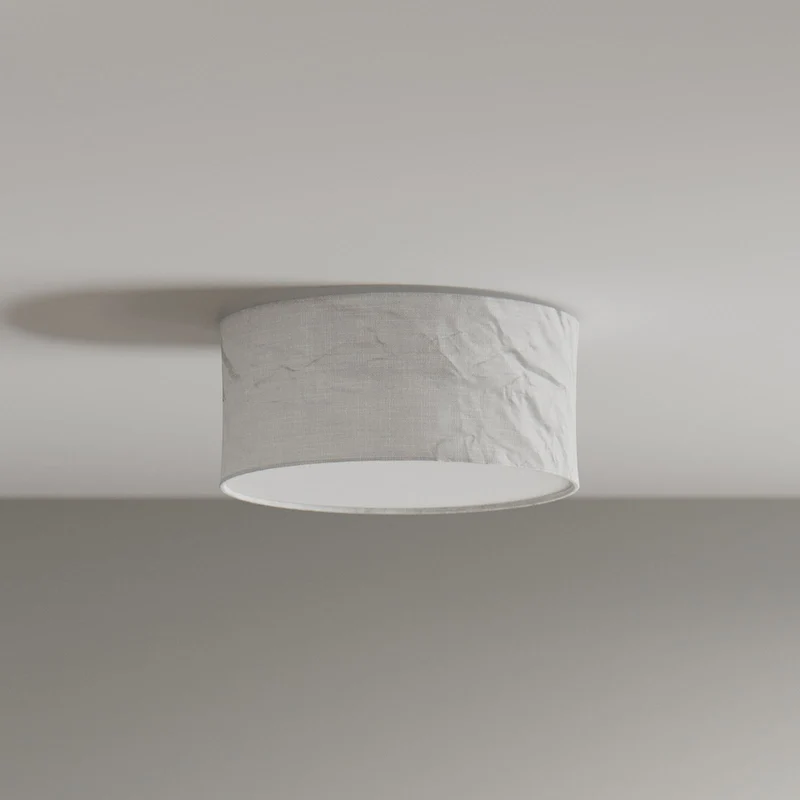 B-Ware By Rydéns Deckenleuchte Lampe Vita Leuchte Weiß Leinen Beleuchtung