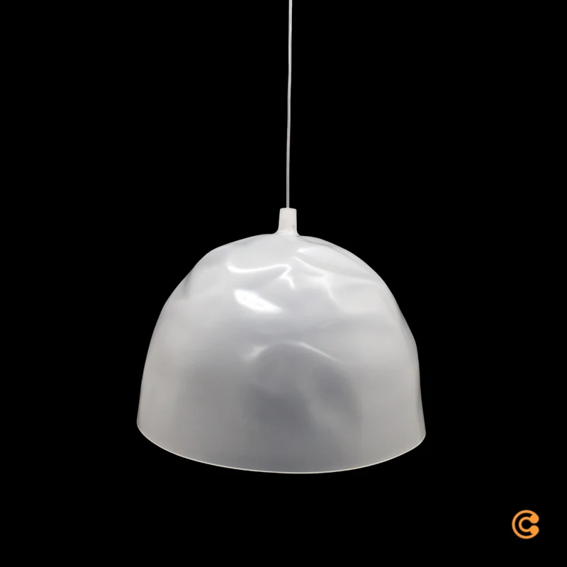 B-Ware Foscarini Pendelleuchte Hängeleuchte Bump weiß Lampe E27 LED Ø 52 cm Leuchte