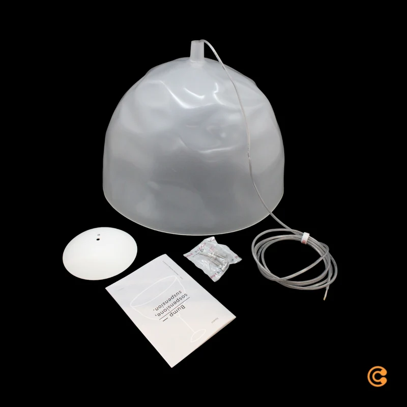 B-Ware Foscarini Pendelleuchte Hängeleuchte Bump weiß Lampe E27 LED Ø 52 cm Leuchte