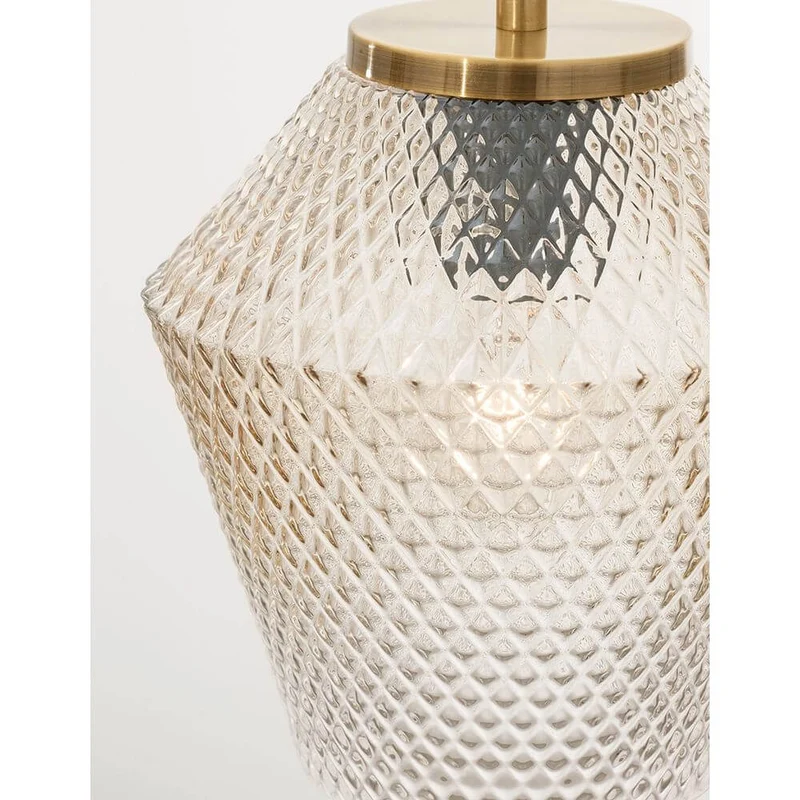 Magio Pendellampe Cognac Farbverlauf