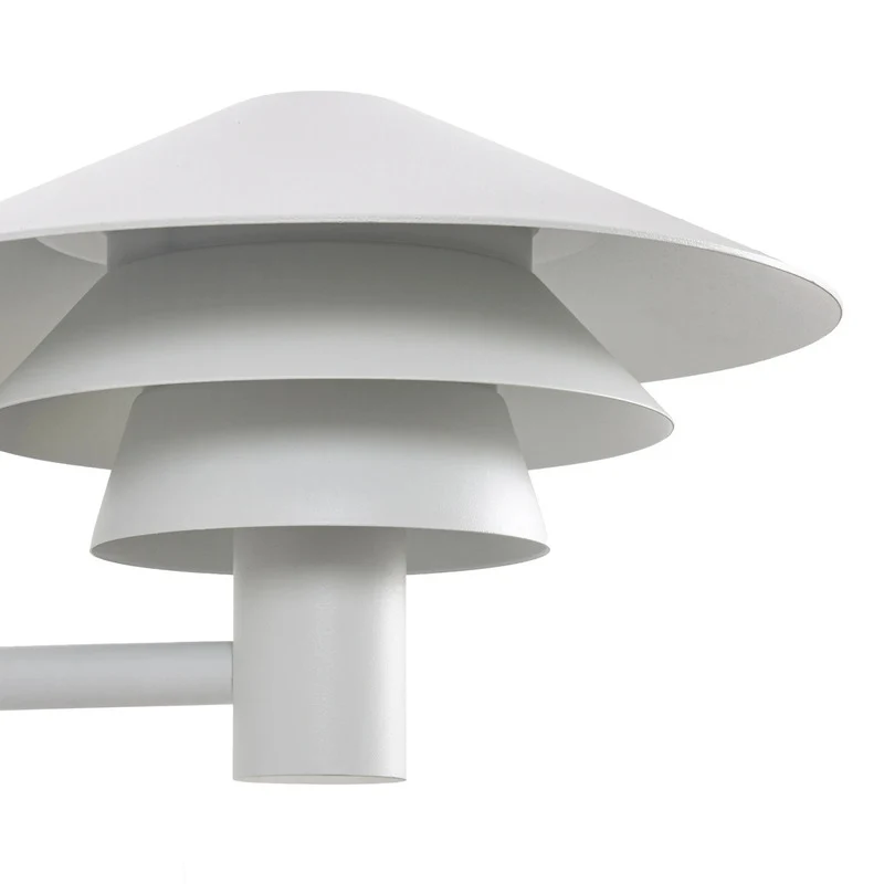 B-Ware Lucande Außenwandleuchte Wandleuchte LED Sensor weiß Aluminium Kunststoff