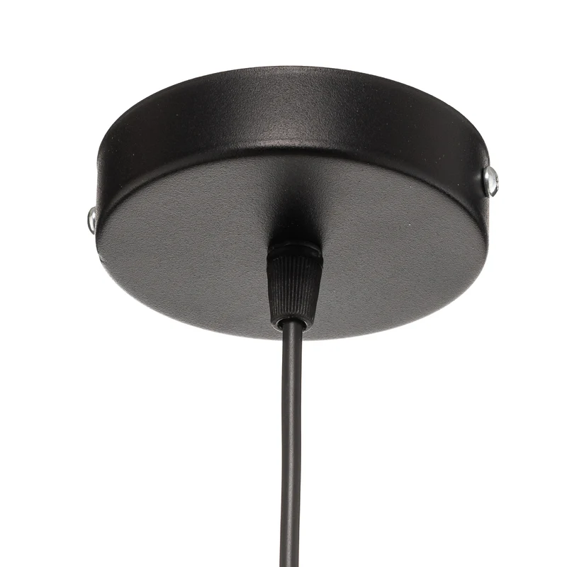 B-Ware Euluna Hängeleuchte Duo Deckenlampe Pendelleuchte E27 schwarz gold Ø40cm 1-flg