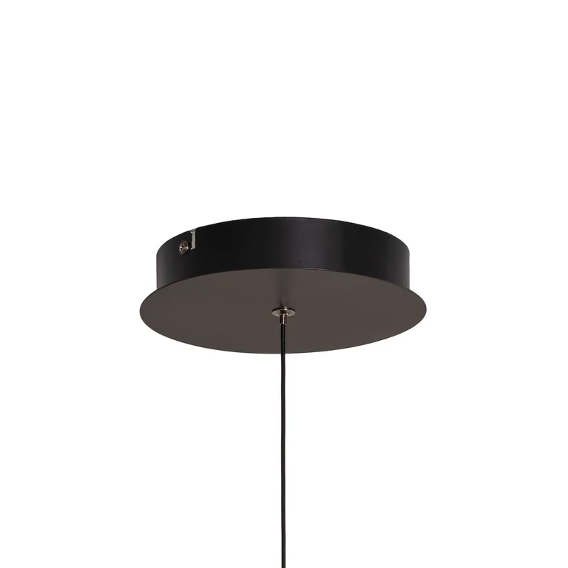 B-Ware ONLI Pendelleuchte Hängeleuchte LED Glas rauchgrau Lilly Wohnzimmer 4000 K 28 cm